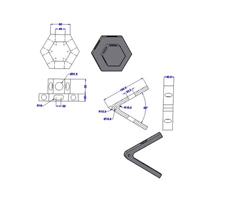 metal bracket cad block|metal cad block drawings.